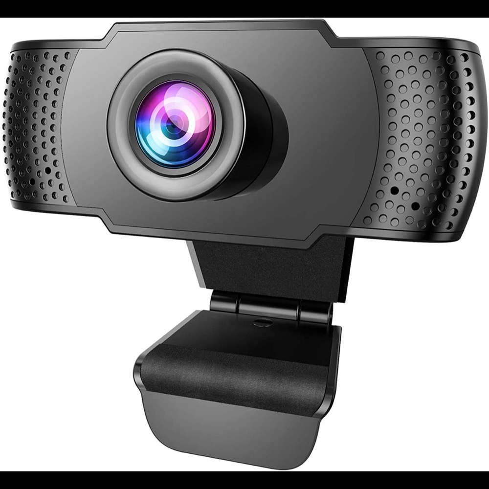 Anbes Webcam, HD 1080P Web Camera & USB PC Computer Webcam